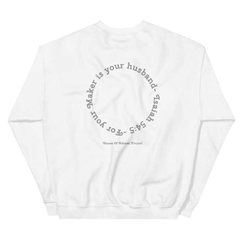 For your Maker Isaiah 54:5